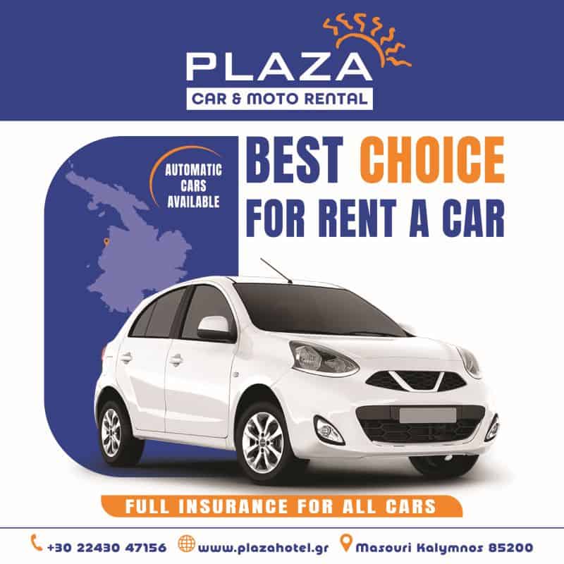 Plaza rent a car